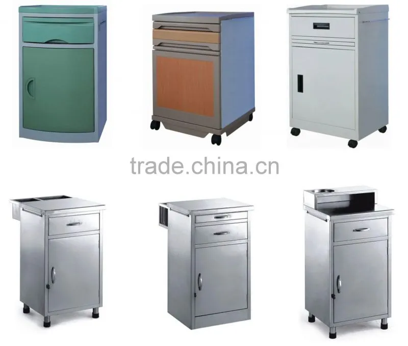 Stainless Steel Bedside Cabinet For Hospital