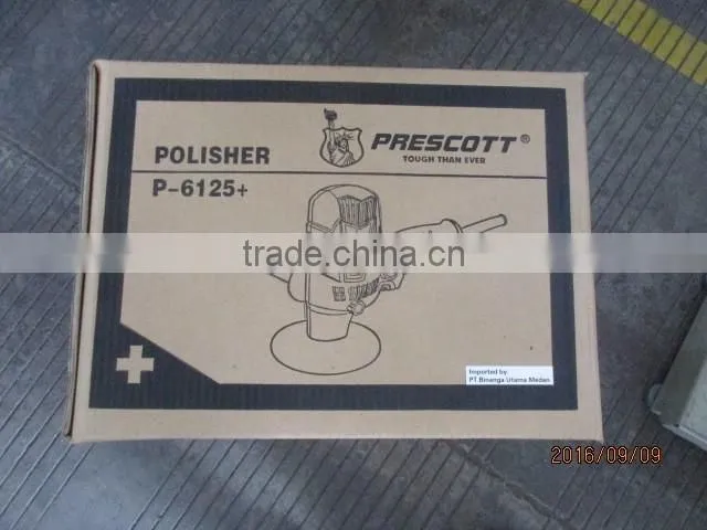 China prescott professiomal 1400W auxiliary handle 110V electric car polisher