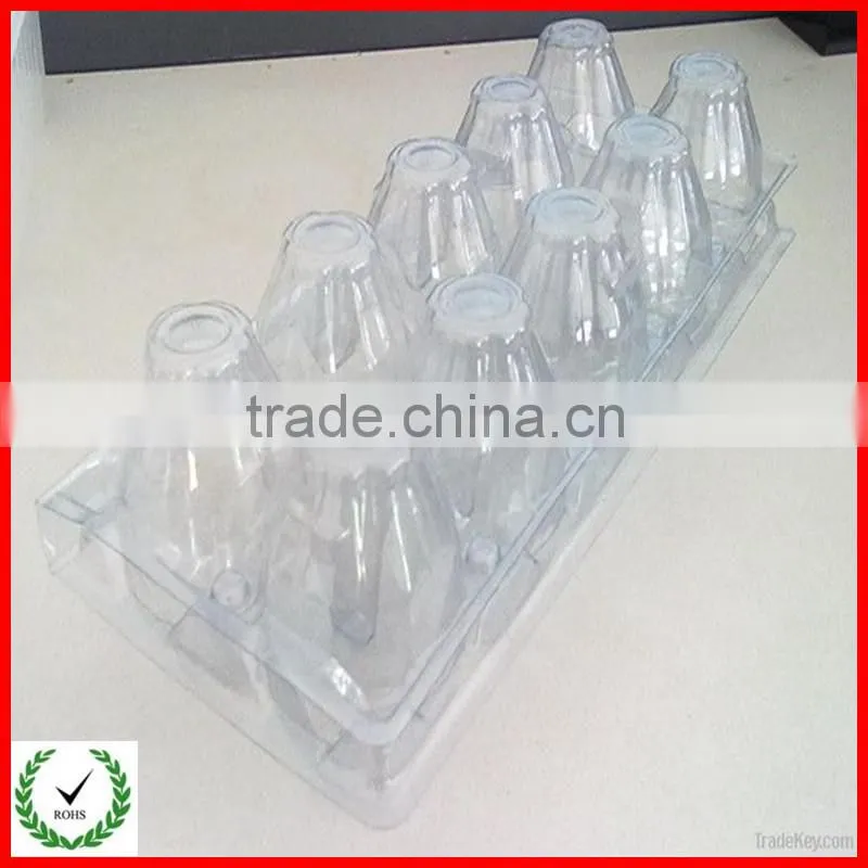 Cheap plastic egg trays,quail eggs boxes,plastic disposable pet quail egg tray