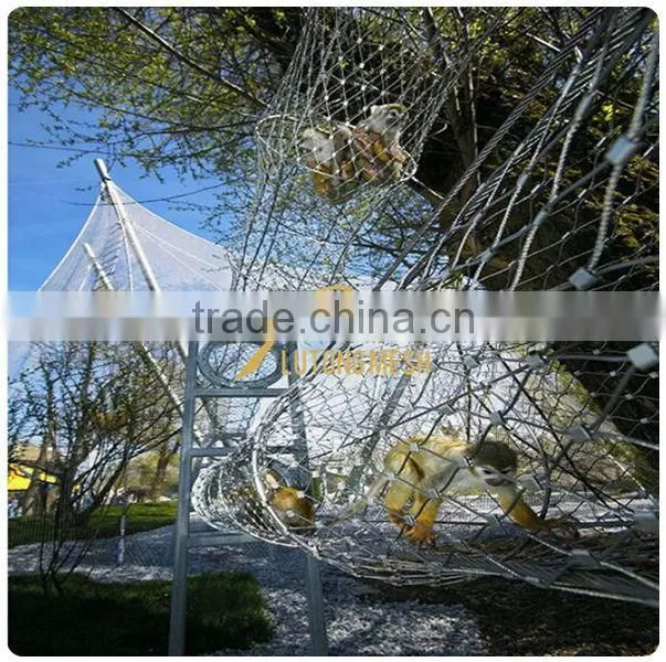 flexible metal mesh netting,flexible stainless steel cable mesh, cable mesh netting