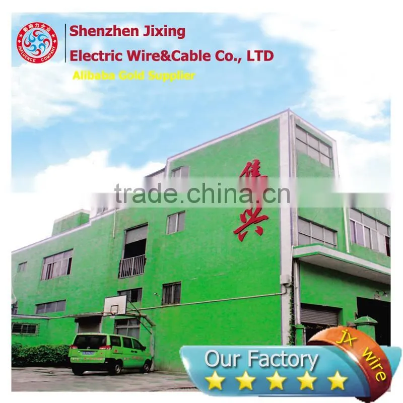 Double PVC Jacket Copper Conductor Electric Cable
