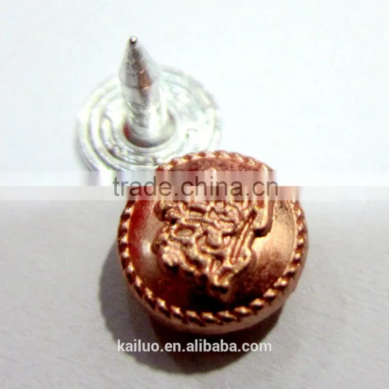 copper color rivet for jeans/hand bags