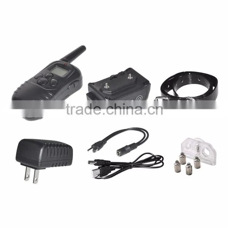 Petrainer PET998DB-1 300M Rechargeable Beep Vibration Electric Shock E Collars For Dog Training