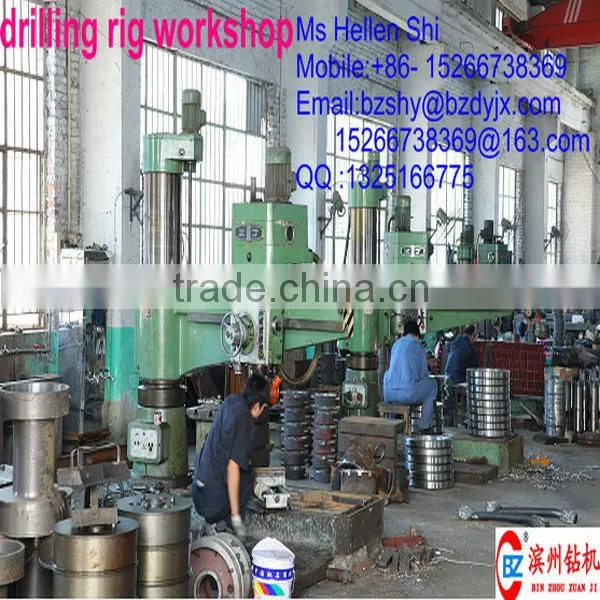 600m hydraulic SINOTRUCK truck mounted rotary water well drilling rig BZCY600BZY