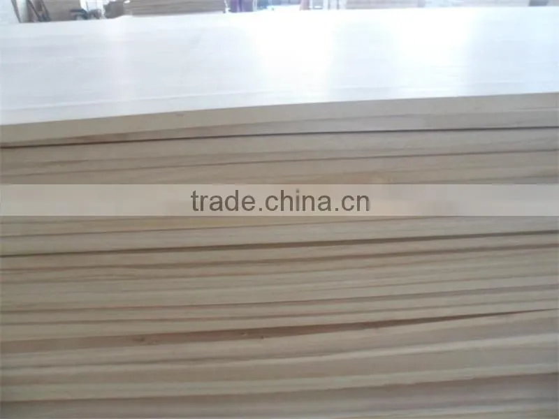 China hot sale FSC high quality natural color paulownia woods