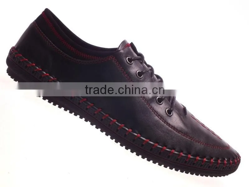 Fashion most comfortable mens casual shoes with mark-thread sole