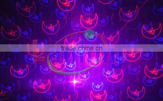 200mW RB 8 gobos Mini Laser Light