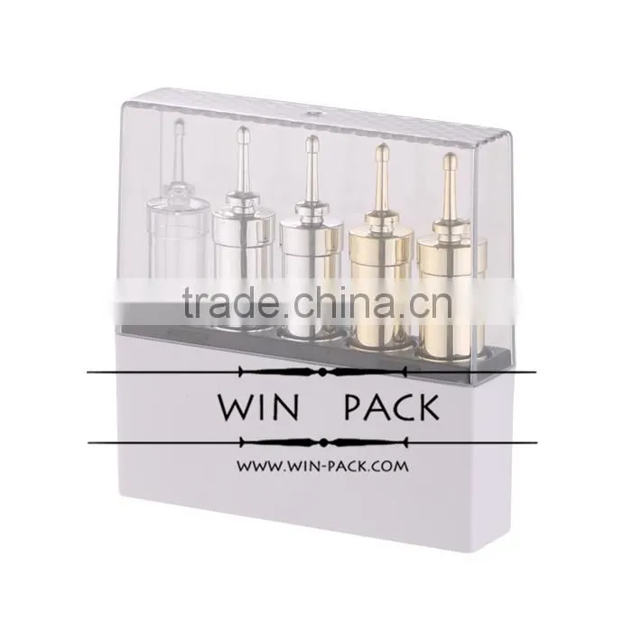 1/2/4/5/7ml injection bottle for eye ,skin care eye bottle,glass essential oil bottle for lady