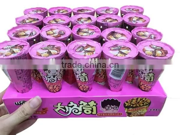 ice cream shape biscuits chocolate cup candy