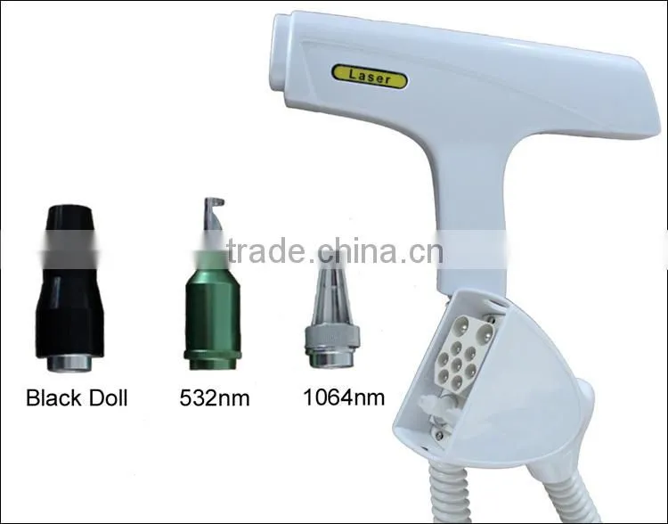 Q switch & Nd Yag laser tattoo removal 1064nm & 532nm with CE