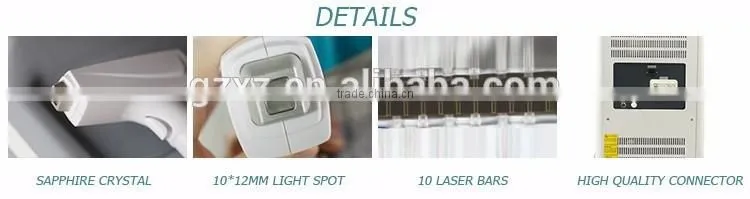 Factory price! 808nm diode laser diode laser hair removal machine/diode laser 808