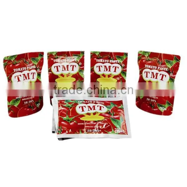 tomato sauce in pouches from Chinese wholesale