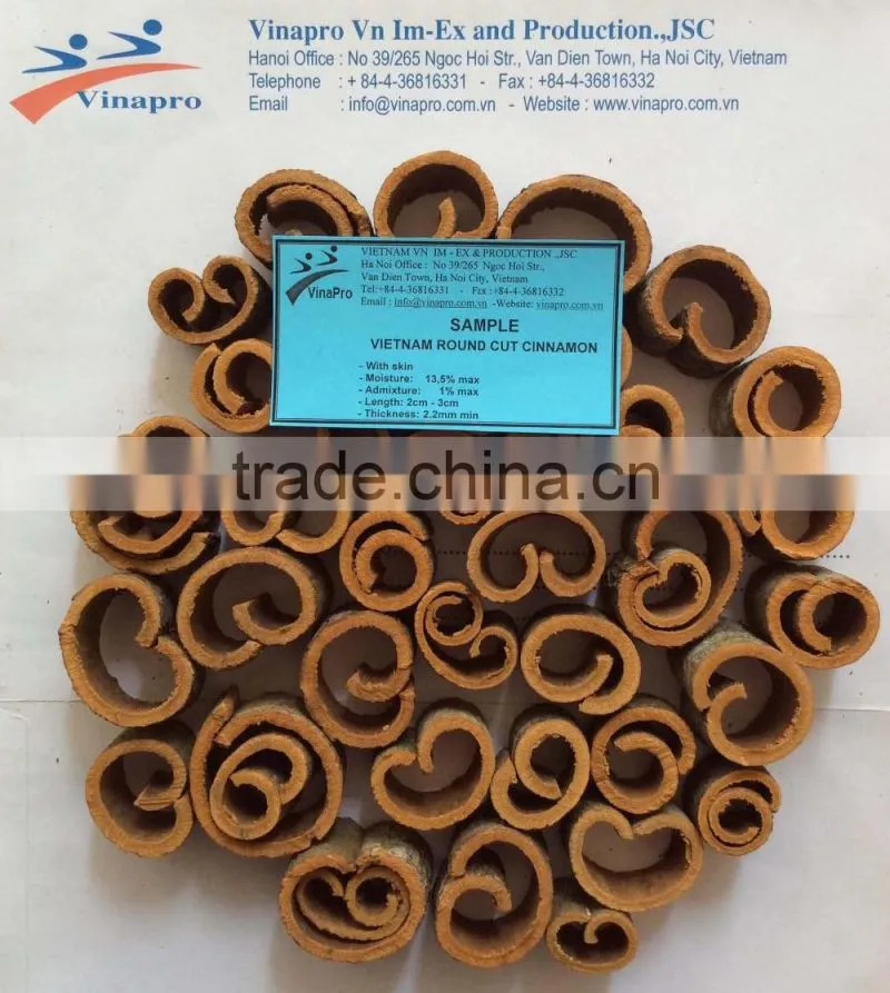 ROUND CUT CINNAMON/ CASSIA