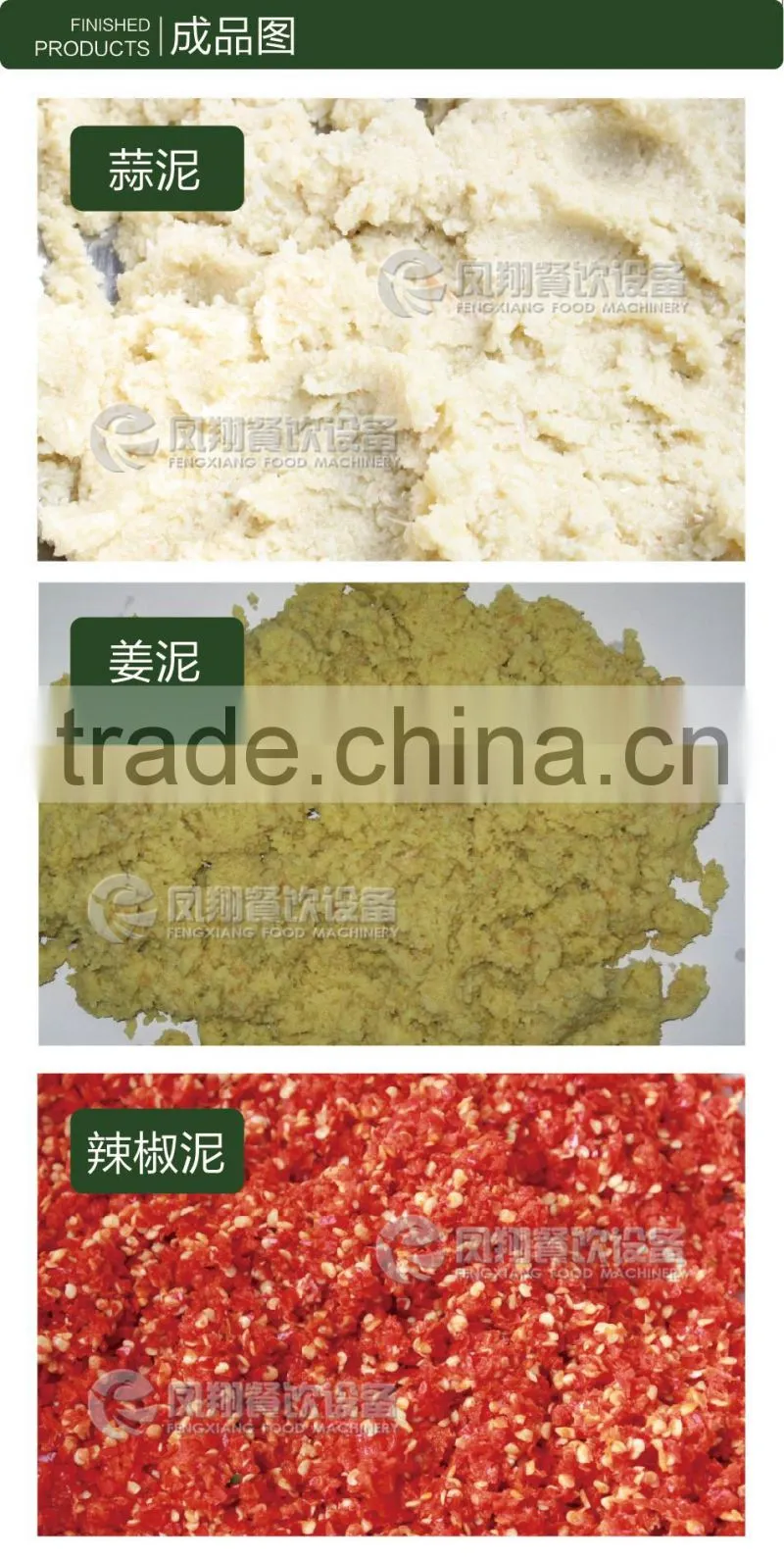 Stainless Steel Effective Garlic Pepper Grinding Grinder Processing Machine