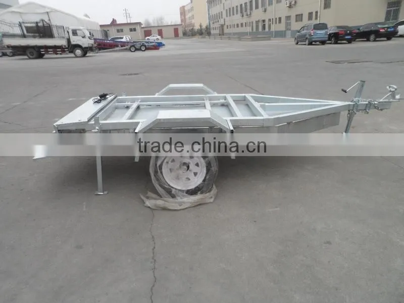 galvanized tandem 9x5 heavy duty commercial trailer
