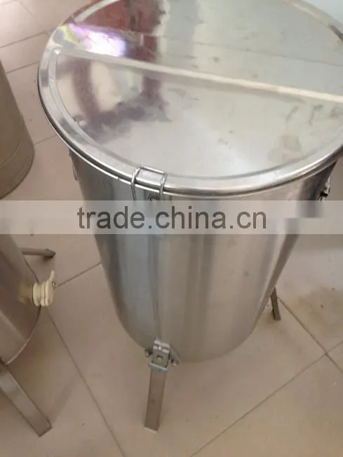 2016 new style stainless steel 2 frames honey extractor by manual hot sale