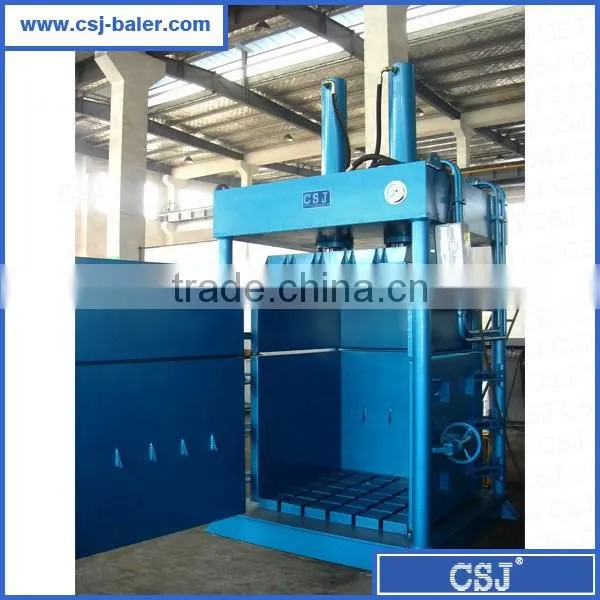 High quality more than 20 years factory supply double cylinder plastic baler machine