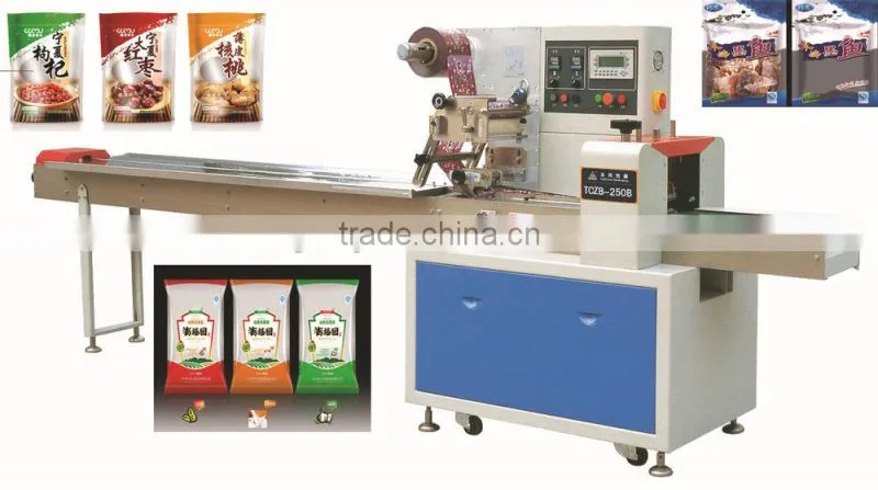 Automatic snack food packing machine/ plastic bags for food packing