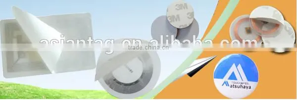 nfc tag sticker for protecting your products with logo printing