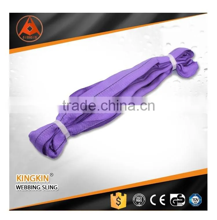 Polyester Round Lifting Slings/1-10T Endless Roundslings Web Sling