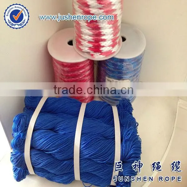100% organic color 2mm wax cotton string
