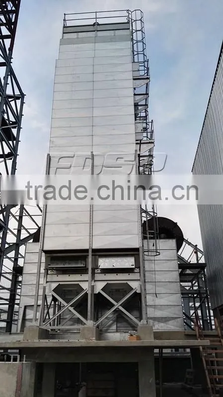 200t paddy silos storage in rice plant whole project
