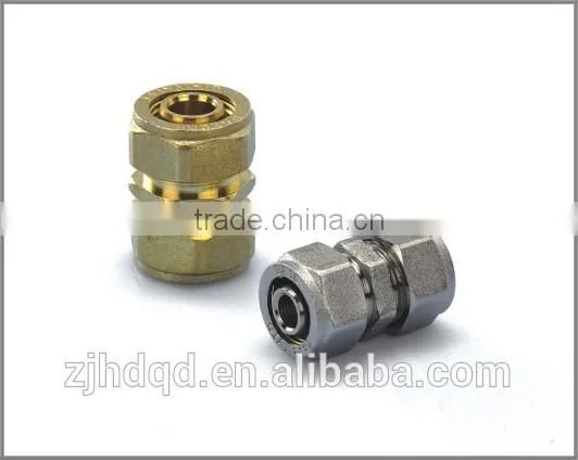 brass fitting tee , brass tee for pex-al-pex connect , tee connector