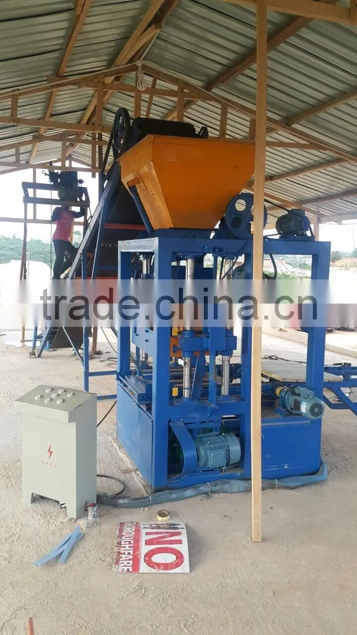 qt4-24 brick cement blcoks making machine