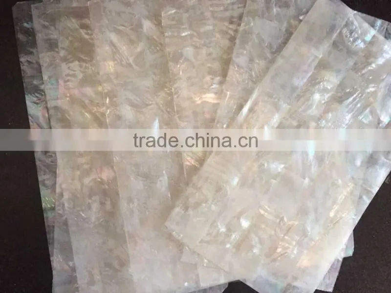Wall Decor Whitelip Mother Of Pearl Shell Paper Veneer Sheet