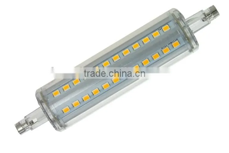 J118 920lm 10w 100we R7S plastic cover led corn bulb with CE standard