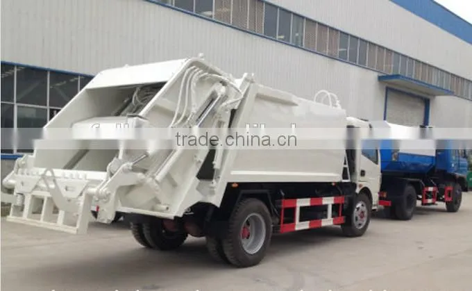 new style carbon steel rubbish truck cleaning