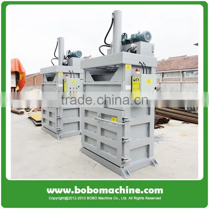 Electronic button control cardboard compressor
