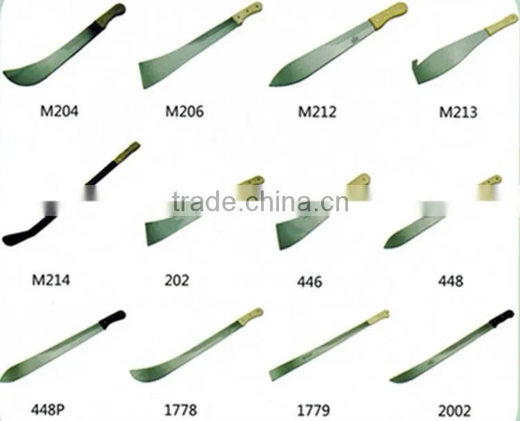 high quality machete knife cutlass