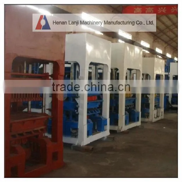 Large output QT10-15 automatic brick making machine price is low