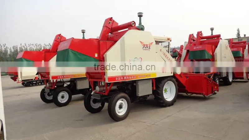 soya bean mini combine harvester
