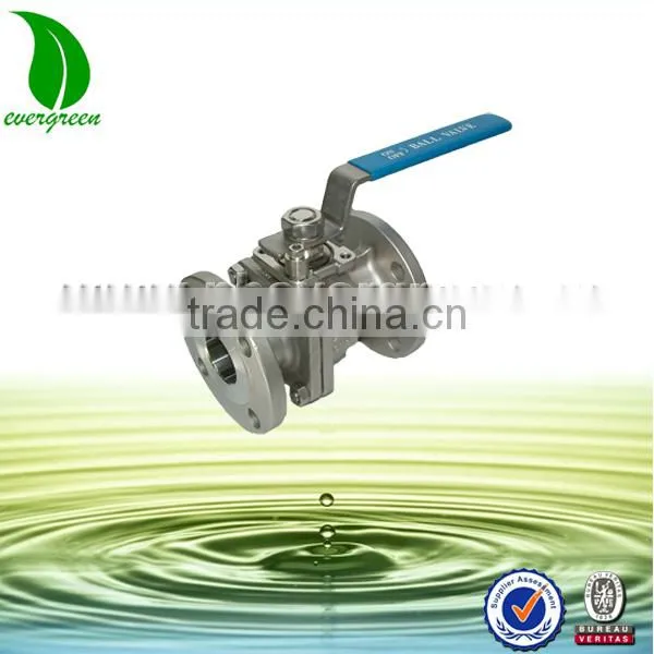 3PC Stainless Steel Flanged Ball Valve