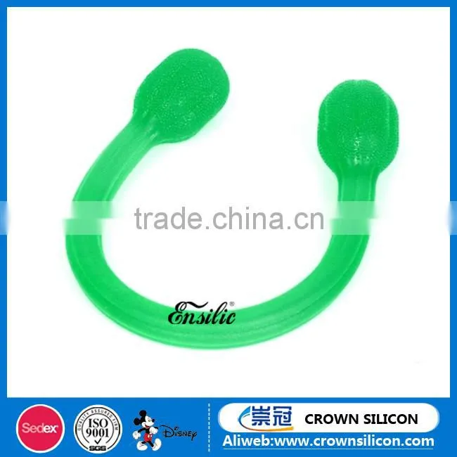 Love sport high quality silicone fitness rope,silicone wall pulley