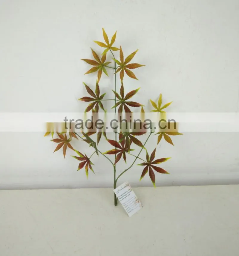 mini artificial maple leaf / fake leaves wholesale