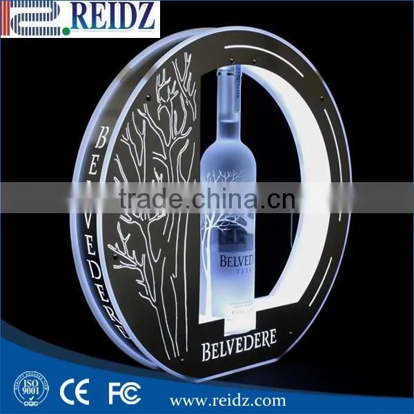 LED acrylic wine holder