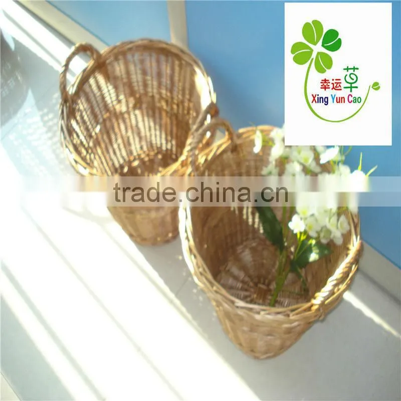 wholesale large wicker storage laundry basket factory direct supply