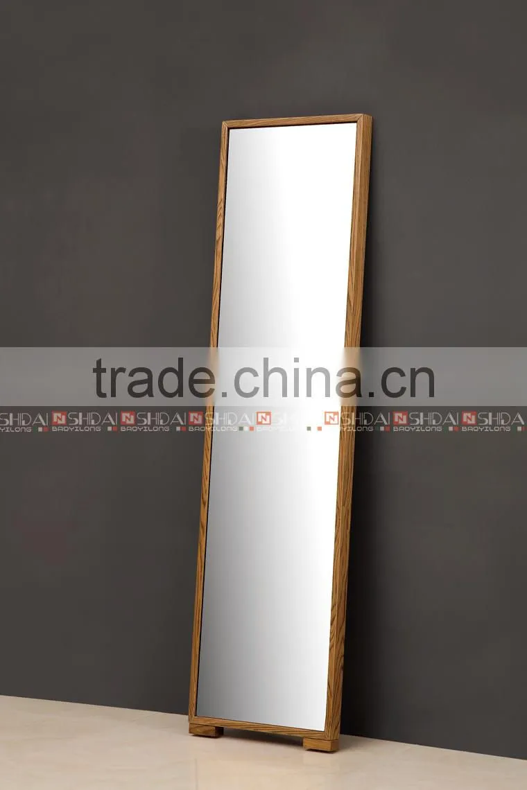 large wooden decorative wall mirror M-5