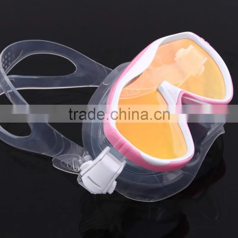 Low Volume Lady Tempered Glass Diving Glasses