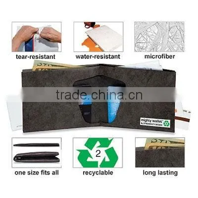 Tyvek Wallet Waterproof recycle paper wallet