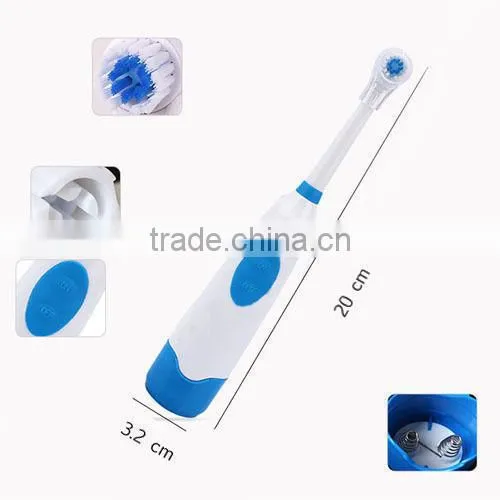 Electric toothbrush waterproof revolving toothbrush + 3 Brush Heads For Kids