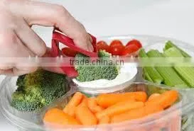 Silicone mini food service tongs heat resistant cooking tong function of food tongs