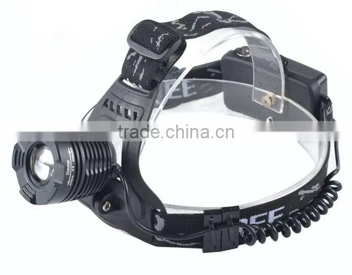 Rechargabel High Power Smiling XPE Aluminum Alloy Headlamp