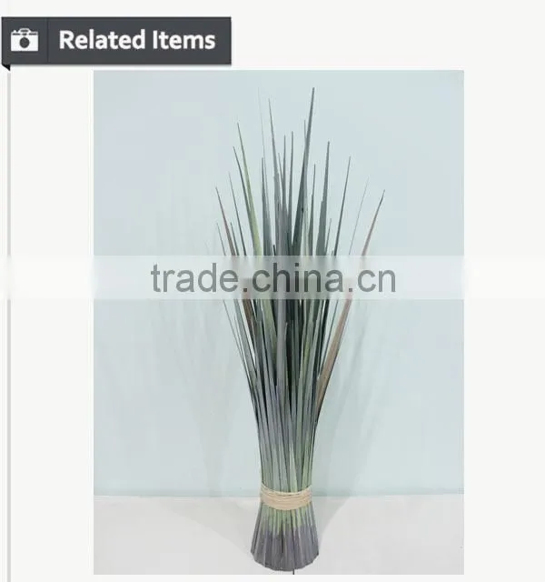 New shape fake hemp rope colored artificial onion grass for decoration