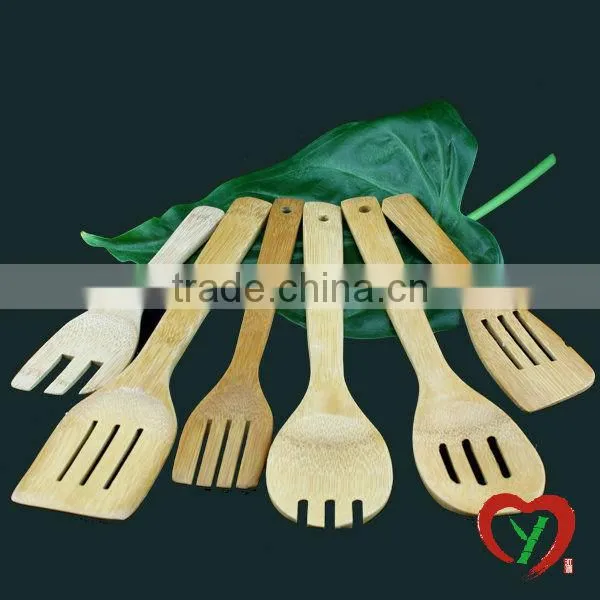 Carbonized unique Bamboo Spoon