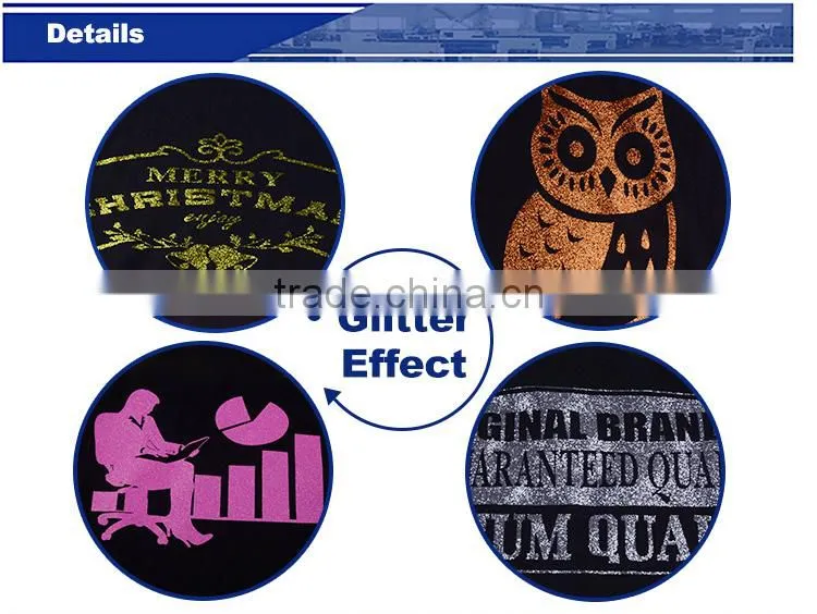 Jiabao custom wholesale cool glitter heat transfer vinyl htv