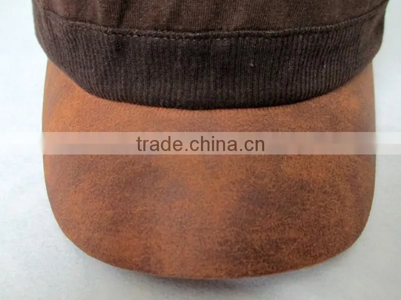 High Quality Army Cap Unisex Service Cap with Short Brim